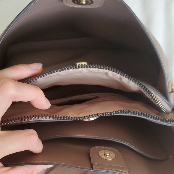 Nanette Lepore Brown Crossbody Bag with Minimalist Design - Picture 3 of 4